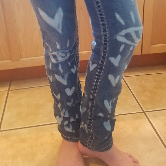 Miss Me 👀 ❤ custom disign (see the love) skinny - Picture 11 of 14